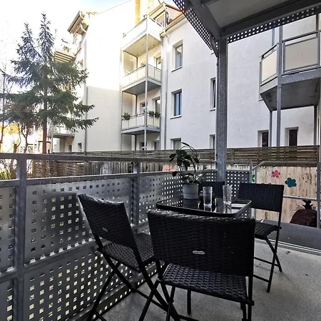 BohnApartments Paulina mit Balkon und Netflix Erfurt Exterior foto